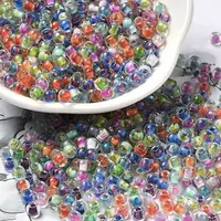 Transparent Glass Round Seed Beads