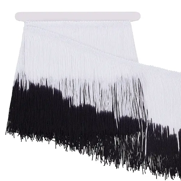 2M Two Tone Polyester Tassel Ribbon