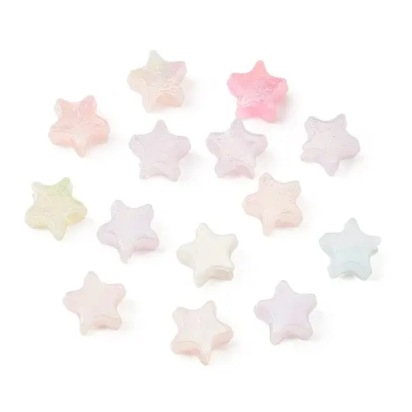 UV Plating Opaque Acrylic Beads