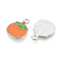 Fruit Alloy Enamel Charms