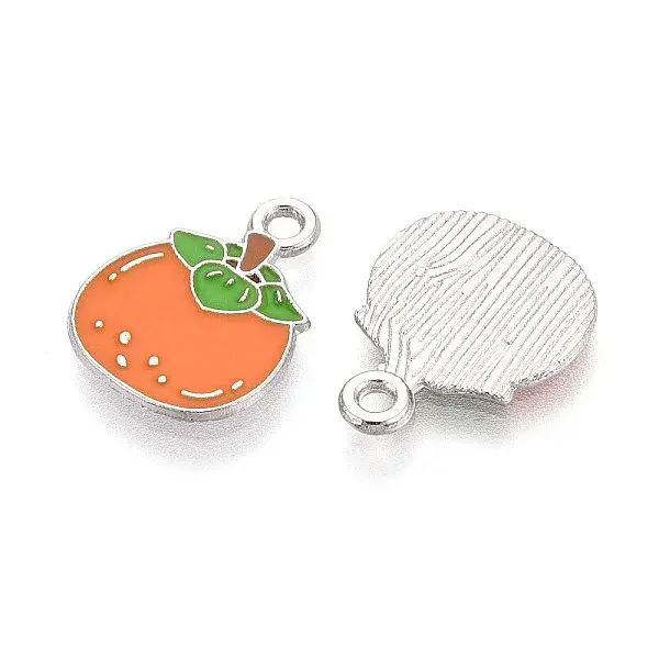 Fruit Alloy Enamel Charms