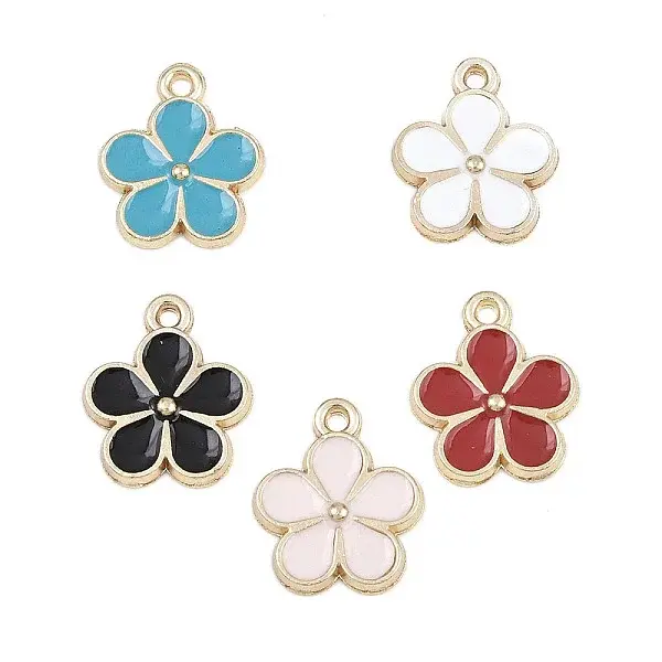 Alloy Enamel Pendants