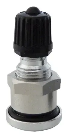 Bezdušové ventily TR pro osobní auta, stříbrné nebo černé - Ferdus Barva: stříbrná