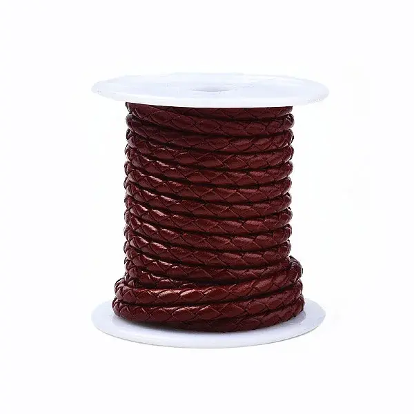 Braided Cowhide Leather Cord