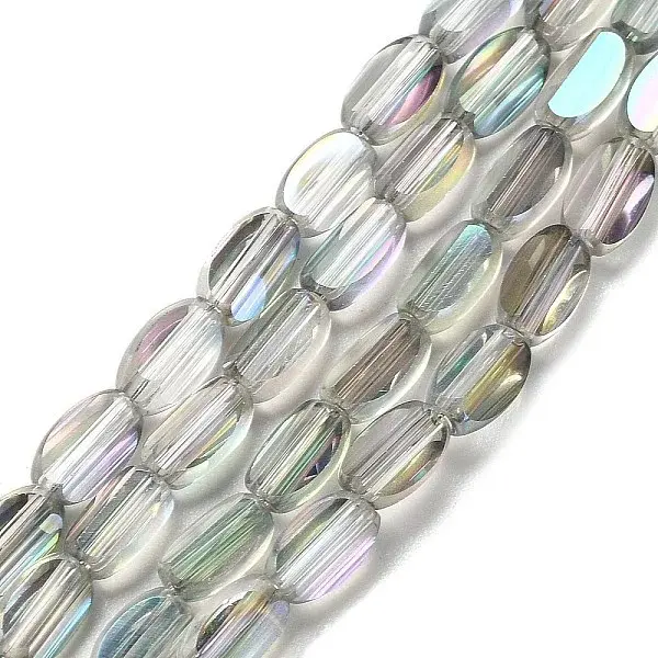 Electroplate Glass Beads Strands