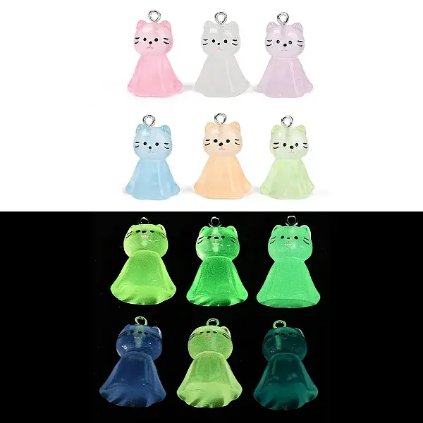 Luminous Resin Pendants