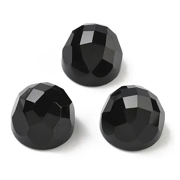 Natural Black Onyx(Dyed & Heated) Cabochons