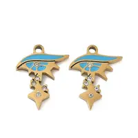 304 Stainless Steel Enamel Pendants