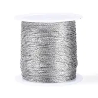 100M 3-Ply Round PET Metallic Thread