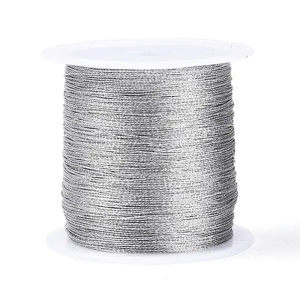 100M 3-Ply Round PET Metallic Thread