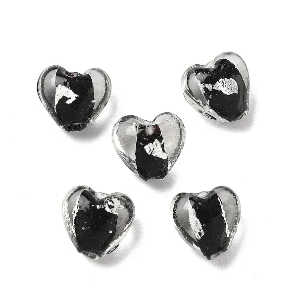 Handmade Foil Glass Beads