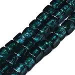 Handmade Silver Foil Lampwork Beads