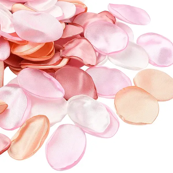Polyester Artificial Rose Flower Petals