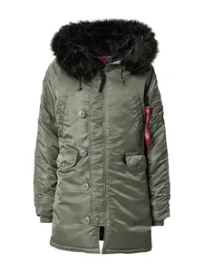 ALPHA INDUSTRIES Zimná bunda  kaki