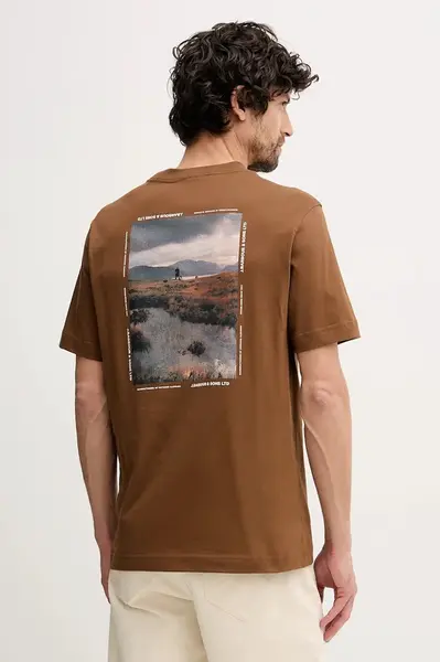 Bavlněné tričko Barbour Parkend