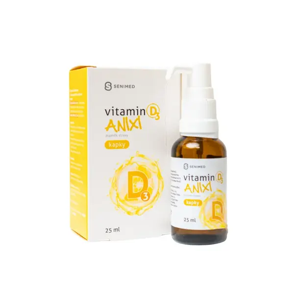 Anixi Vitamin D3 kapky 25 ml