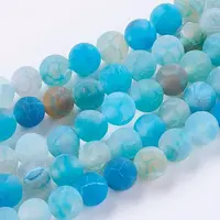 Natural Weathered Agate Beads Strands