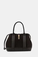 Kožená kabelka Answear.LAB hnědá barva