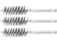 Sady kartáčů na vrtačku, různé průměry, ocelové, 3 ks - BGS technic Velikost: 16 mm