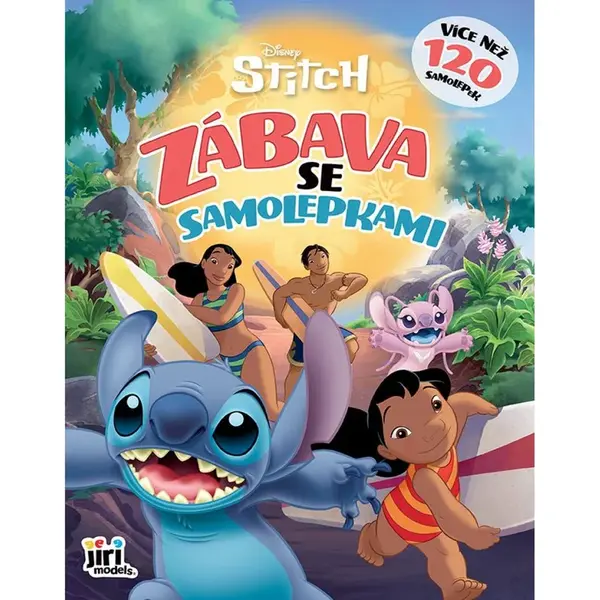 JIRI MODELS Zábava so samolepkami Lilo & Stitch