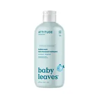 ATTITUDE Baby Leaves Dětská pěna do koupele Good Night 473 ml