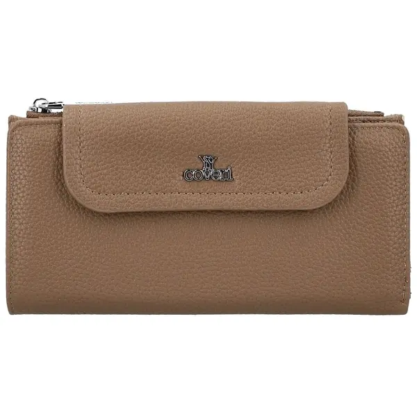 Dámska peňaženka tmavo béžová - Coveri Caiti