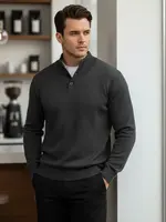 Pánský svetr na zapínání