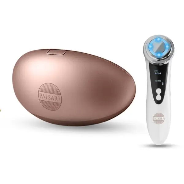 PALSAR7 Exclusive Set LED Lip Mask & Galvanic Iron set za zvýhodněnou cenu Rose Gold