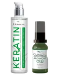 CLINICAL NUTRICOSMETICS Keratin kúra100ml + arganový olej 20 ml