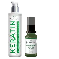 CLINICAL NUTRICOSMETICS Keratin kúra100ml + arganový olej 20 ml