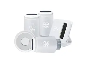 Smart sada termostatických hlavic, centrální jednotky a termostatu CEL-TEC ZigBee Tuya - rozbaleno