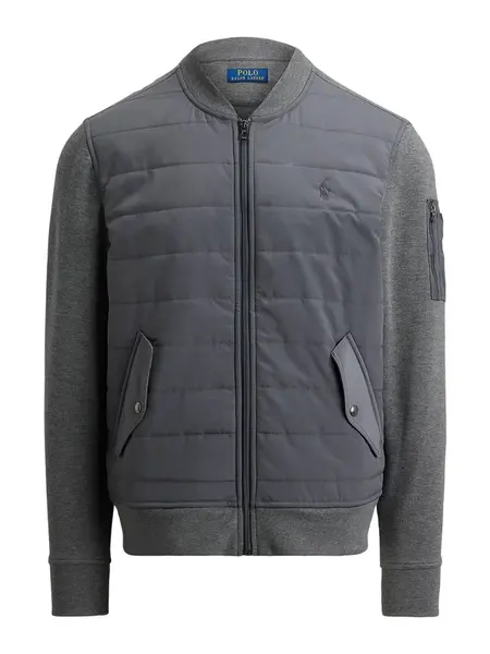 Polo Ralph Lauren Prechodná bunda  čadičová / sivá melírovaná
