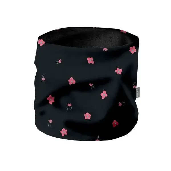 UNUO BASIC Detský flísový nákrčník, čierna, veľkosť