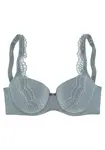 LASCANA Podprsenka  modrosivá