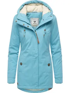 Ragwear Zimná bunda 'Monadena'  svetlomodrá