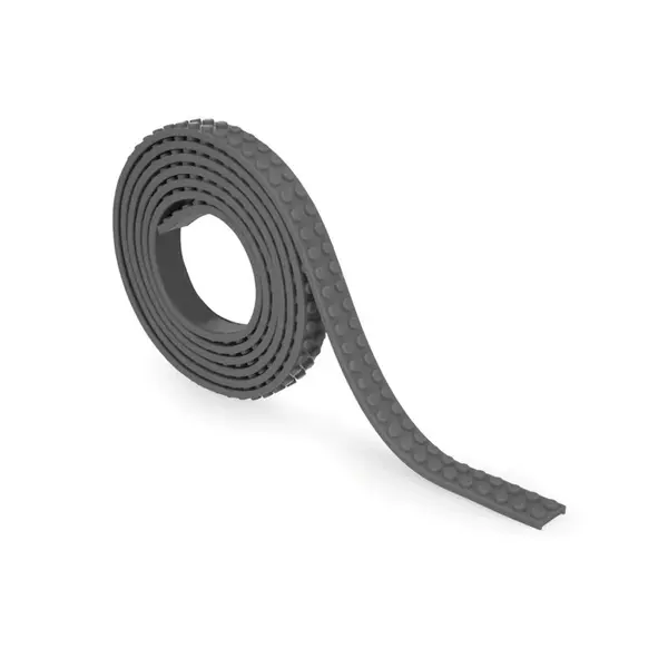 Mayka stavebnicová páska strednej 2m šedá