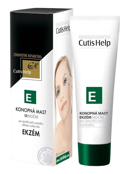 CUTISHELP Ekzém konopná masť nočná 100 ml