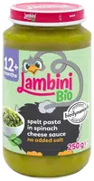 LAMBINI BIO Demeter příkrm špaldové těstoviny se špenátovo-sýrovou omáčkou 250 g