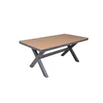 Gardenson ZAHRADNÍ STŮL, kov, plast, 173/93,5/75 cm