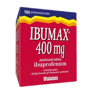 IBUMAX 400 mg 100 potahovaných tablet