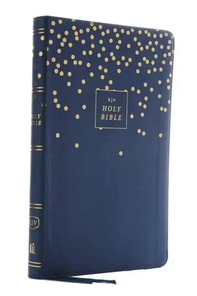 KJV Holy Bible: Thinline Youth Edition, Blue Leathersoft, Red Letter, Comfort Print: King James Version - Thomas Nelson