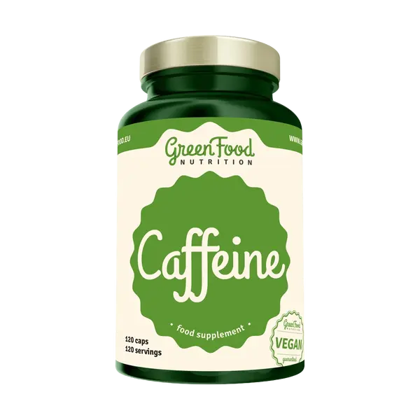 GREENFOOD NUTRITION Kofein 120 kapslí