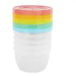 BADABULLE Misky s víčky MAXI FUN COLORS 250 ml 5 ks