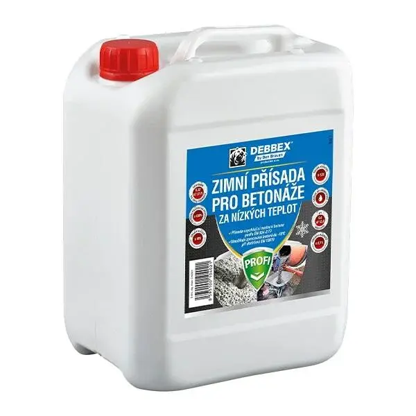 Zimná prísada pre betonáž za nízkych teplôt 5 l