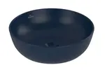 Villeroy & Boch Artis - Umývadlo na dosku, priemer 43 cm, bez prepadu, bez otvoru na batériu, CeramicPlus, Nightfall 417943R6