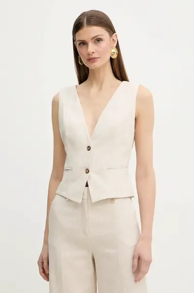 Vesta s prímesou ľanu Fracomina