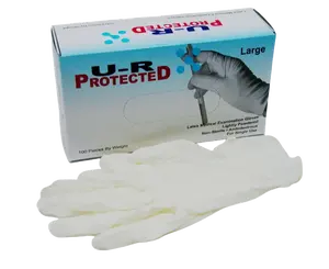 U-R PROTECTED Rukavice nitrilové vel.L bezprašné 100 ks