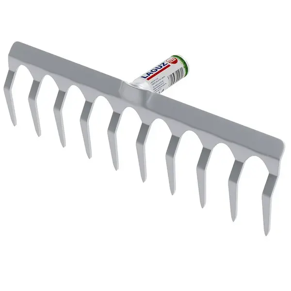 SYSTÉM CLICK - HRÁBĚ OCELOVÉ 10 ZUBŮ 30CM