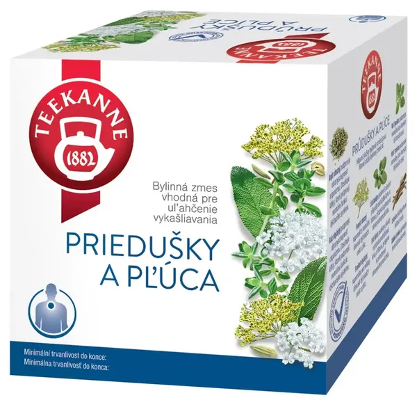 TEEKANNE Bylinný čaj Priedušky a pľúca