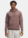 Men's Under Armour UA Icon Fleece Hoodie-BRN - Men's